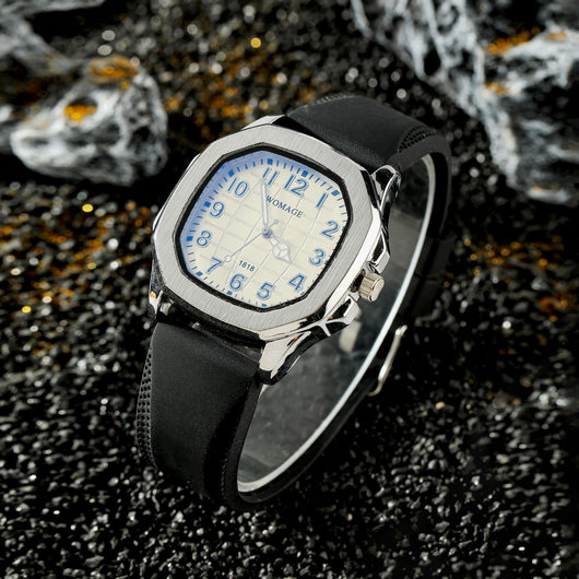 Reloj de Cuarzo Elegancia Diamantada con Corona Estrellada Lujo Accesible - Image 8