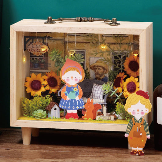 Juguetes de Madera Artesanales - Modelos DIY de Casita de Campo - Image 3