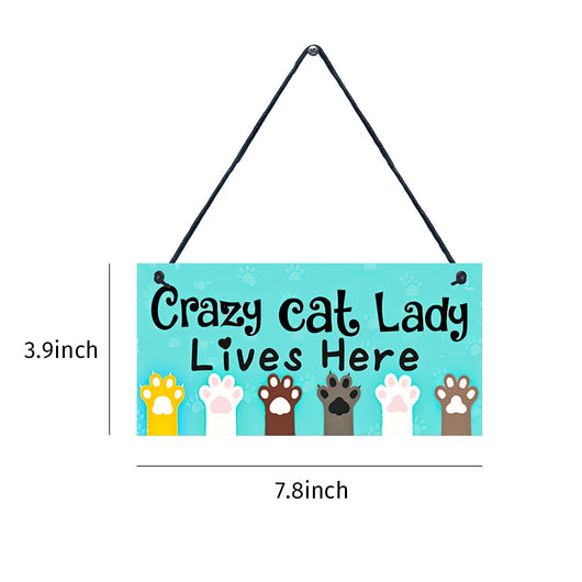 Colgante Vintage de Madera para Gatos - Accesorio Elegante para Mascotas - Image 17
