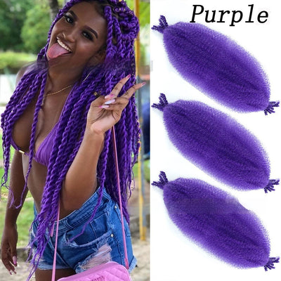 Peluca Crochet Afro Rizado con Cabello Sintético - Trenzas y Dreadlocks - Image 14