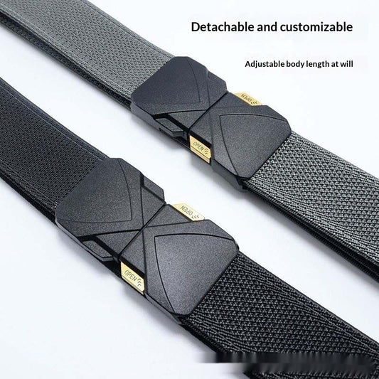 Cinturón Táctico Nylon Canvas para Hombre con Hebilla Ajustable - Image 2