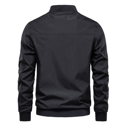 Chaqueta Casual Coreana para Hombre con Cuello Alzado Otoño - Image 13