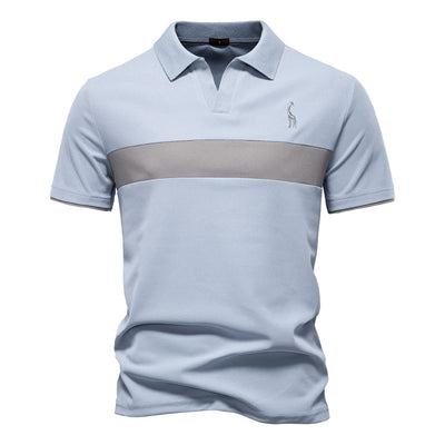 Polo Hombre Cuello Solapa con Bordado de Venado - Manga Corta - Image 6