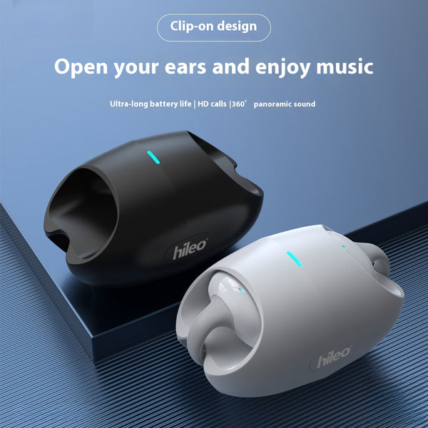 Auriculares Bluetooth Deportivos con Clip - Sonido Estéreo Inalámbrico Universal