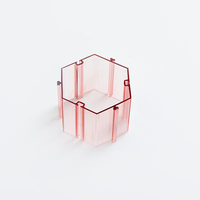 Caja de Almacenamiento Plástica con Rejilla Hexagonal - Image 8