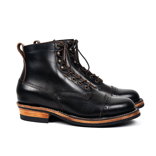 Botas de Cuero Genuino para Hombre - Estilo Trabajo Otoño Invierno - Image 7