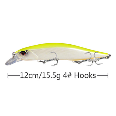 Señuelo de Pesca Flotante 120mm 15.5g - Carnada Artificial Premium - Image 9