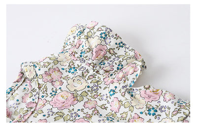 Pelele de Algodón Floral para Bebé - Diseño Pastoral Adorable - Image 11