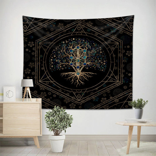 Tapiz Árbol de la Vida - Decoración Bohemia para Dormitorio y Sala - Image 23