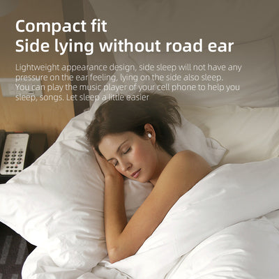 Auriculares Inalámbricos Ultrapequenos para Dormir de Lado sin Presión - Image 10