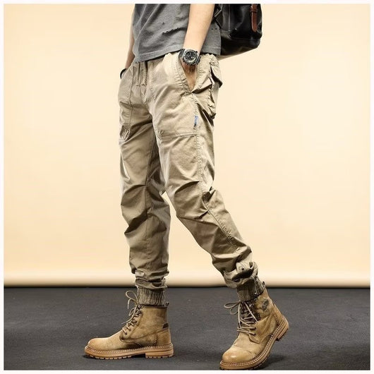 Pantalones Jogger Sueltos con Cintura Ajustable - Image 4