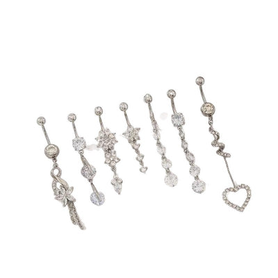 Piercing Ombligo con Dije de Borlas - Joya Femenina Elegante - Image 5
