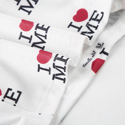 Pantalones Casuales Holgados con Estampado de Letras - Image 24
