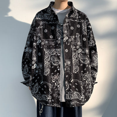 Camisa Estampada Cashew para Hombre - Diseño Trendy - Image 11