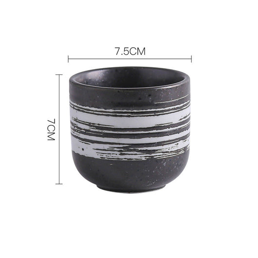 Taza de Té de Cerámica Artesanal Estilo Hotel Japonés - Image 17