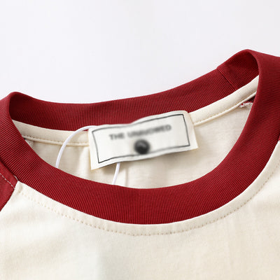 Camiseta Holgada con Letras para Hombre - Manga Corta - Image 3