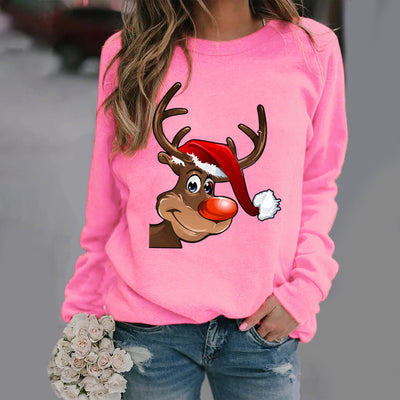 Suéter Navideño Estampado Cuello Redondo Manga Larga - Image 10