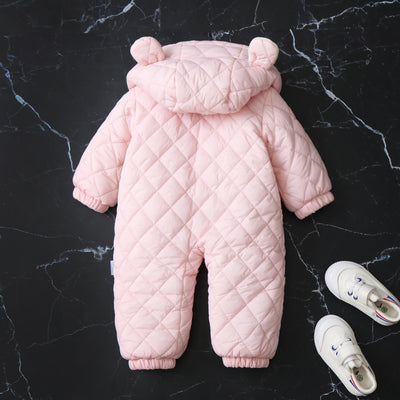 Mameluco Térmico Infantil con Capucha y Forro Polar para Invierno - Image 28