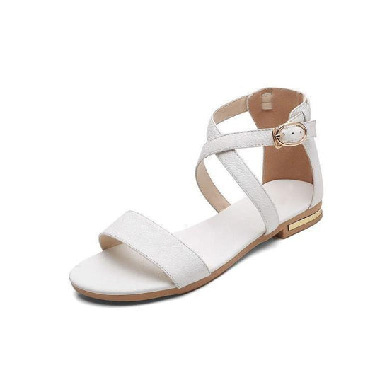 Sandalias de Cuero para Mujer Talla Grande - Estilo y Comodidad - Image 5