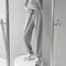 Pantalones Deportivos Velour Gris para Mujer - Comodidad Street Style