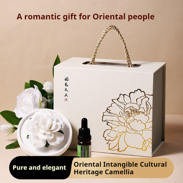 Difusor de Aroma Peonía en Porcelana - Decoración Floral para Dormitorio - Image 7