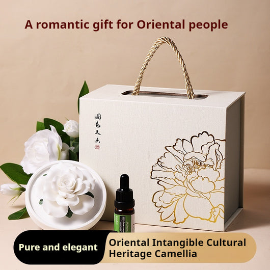 Difusor de Aroma Peonía en Porcelana - Decoración Floral para Dormitorio - Image 7