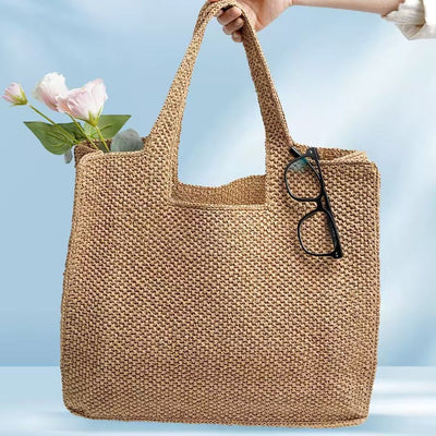Bolsa Tejida de Vacaciones - Tote Commuter Elegante - Image 14