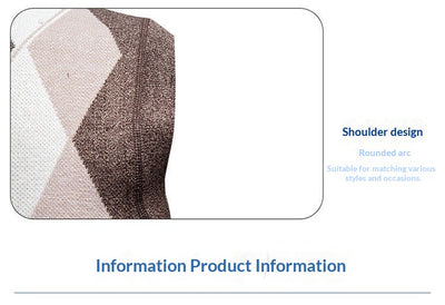 Suéter Tejido Jacquard para Hombre - Chaleco Cuello V - Image 20