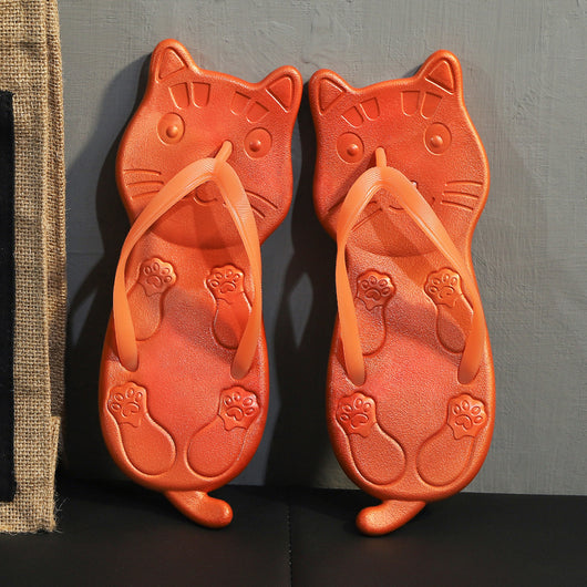 Sandalias Planas de Playa con Diseño Cartoon - Chanclas Cómodas para Verano - Image 3