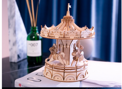 Torre Piano 3D de Madera - Puzzle DIY Rueda de la Fortuna - Image 36