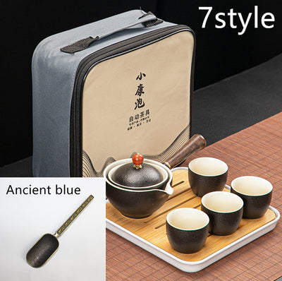 Juego de Té Xiaoyao con Tetera Giratoria 360° - Image 39