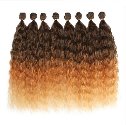 Traje de Fibra Química Resistente al Calor para Cabello Rizado Largo - Image 14