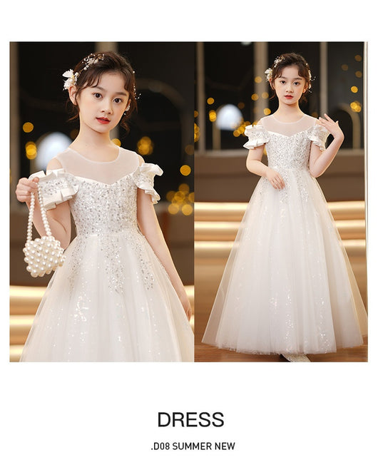 Vestido Princesa de Tul Elástico para Niñas - Image 14