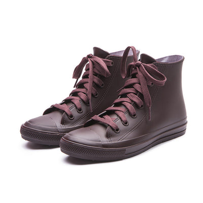 Botas Impermeables Coreanas Cortas Antideslizantes para Mujer - Image 4