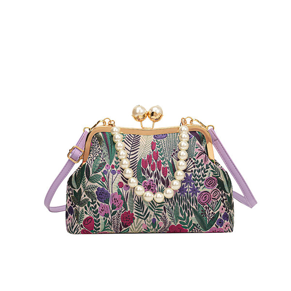 Bolso de Mano Vintage Estilo Pastoral para Mujer - Image 5