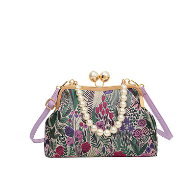 Bolso de Mano Vintage Estilo Pastoral para Mujer - Image 5