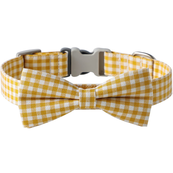 Collar para Perro Cuadriculado con Pajarita en Múltiples Colores - Image 4
