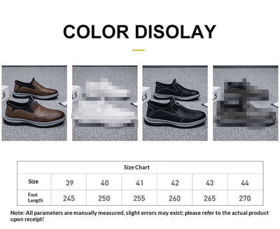 Zapatos de Cuero Suave Estilo Británico Transpirables para Hombre - Image 9