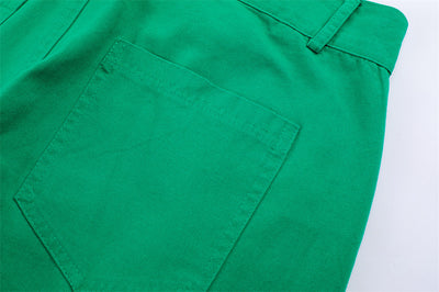 Pantalones Rectos con Abertura Lateral y Dobladillo Suelto - Image 10