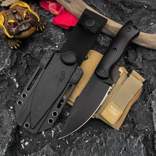 Cuchillo de Supervivencia Wilderness BK18-BK19 - Hoja Recta para Campismo y Pesca - Image 15