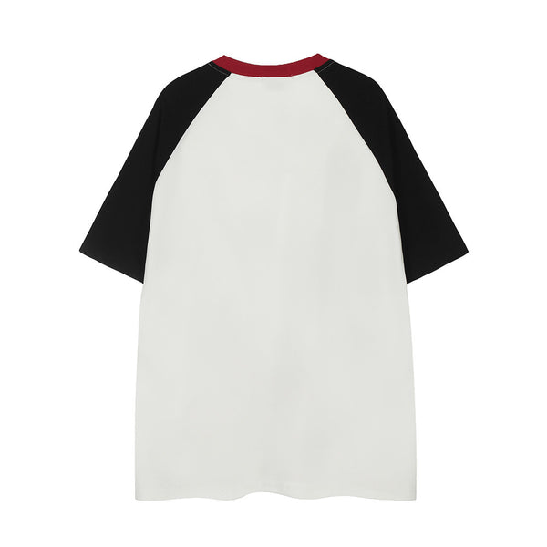 Playera de Algodón para Hombre con Estampado Abstracto Cartoon