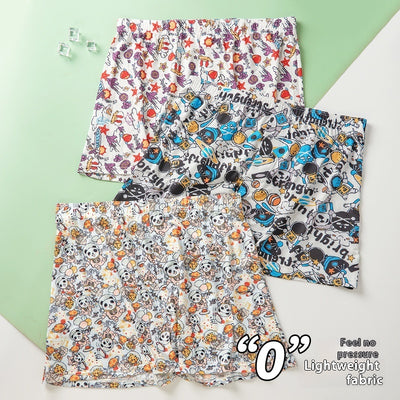 Bóxer Estampado de Seda de Hielo para Hombre - Comodidad y Estilo - Image 9