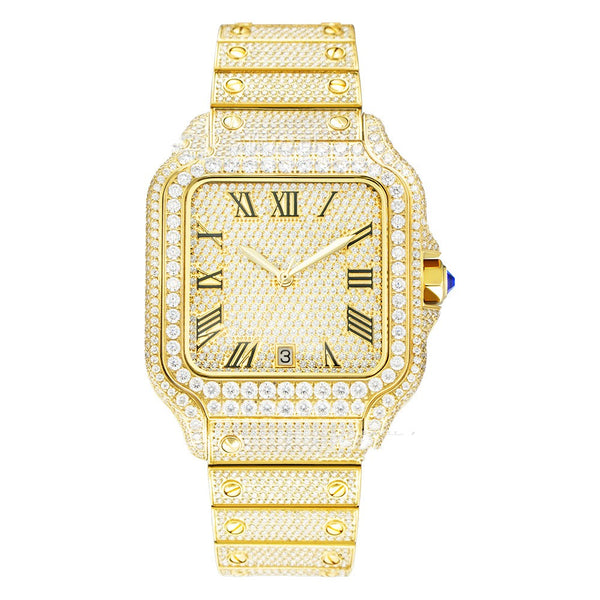 Reloj de Hombre Moissanita Clarity en Acero Inoxidable - Image 5