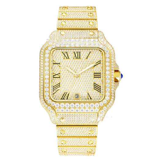 Reloj de Hombre Moissanita Clarity en Acero Inoxidable - Image 5