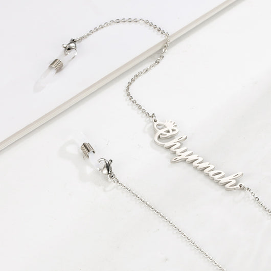 Cadena para Gafas de Acero Titanio Personalizada con Nombre - Image 8