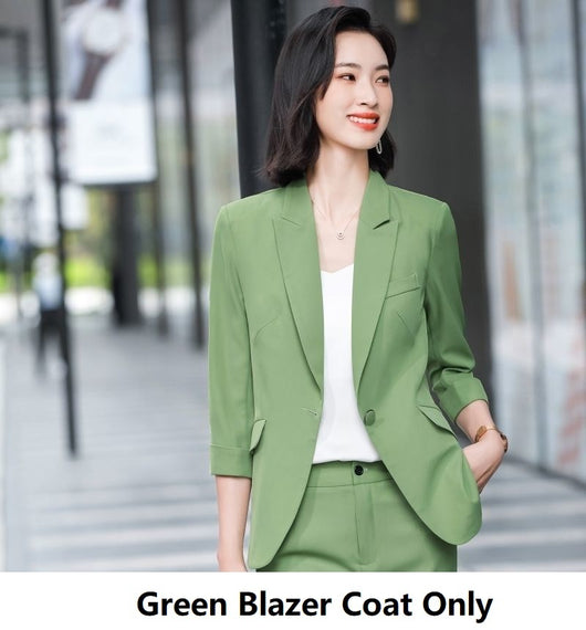 Blazer Casual para Mujer con Mangas Tres Cuartos - Image 7