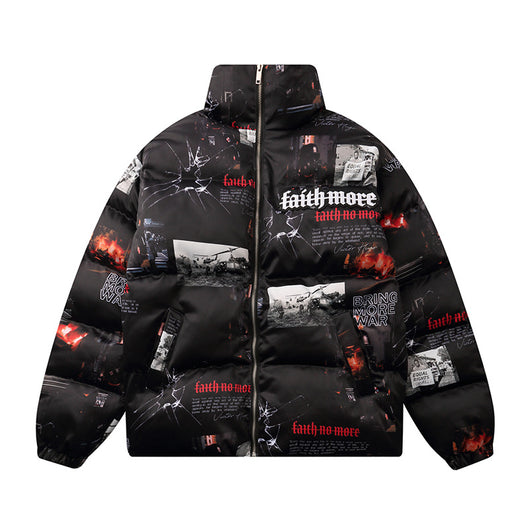 Chaqueta Acolchada de Algodón con Cuello Alto - Calidez Extrema - Image 7
