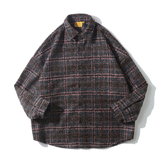 Camisa de Lana Gruesa Suelta para Pareja - Image 9
