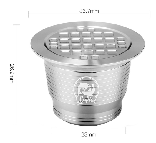 Cápsula Recargable de Acero Inoxidable para Nespresso - Image 20