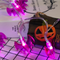 Morado Bat 2meters 10lights Warm Blanco